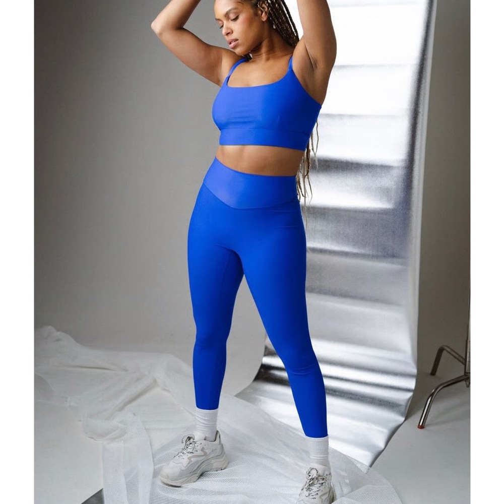 Balance Athletica Electric Blue High-Waist Leggings